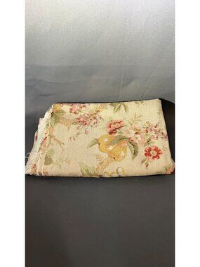 Raymond Waites Conservatory Fabric Floral Print Vintage Upholstery - 1  Yard